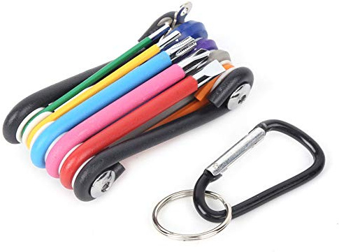 Holigie Bike Multitool Bike Tools 9 in 1 Multi Function Mini Portability Bike Tools Kit Set for Bicycle Repair Car Repair Factory Work