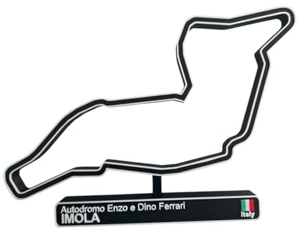 Kanoretech Circuit Imola, Maquette 3D du Circuit de F1, Décoration Automobile
