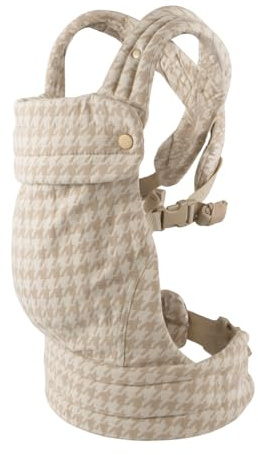 Ergonomic Baby Carrier Newborn to Toddler, Lightweight & Breathable Cotton Infant Carrier for Hands Free Comfort (Houndstooth)