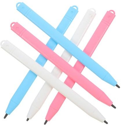 Gadpiparty 6pcs Lcd Writing Tablet Stylus Pens Replacement Stylus for Drawing and Writing for Boys and Girls Pressure-sensitive Doodle Tools for Educational Use