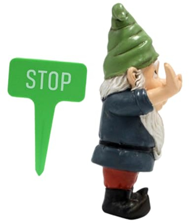 YRYRYW Garden Gnome Statue Resin Dwarf Ornaments Naughty Gnome Garden Decorations Ornaments for Home Household faucets