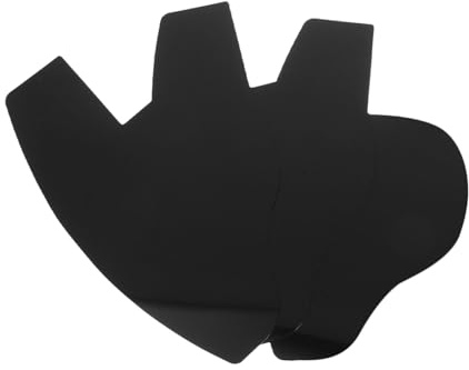 Ipetboom Bartformungswerkzeug zur Einfachen Bartlinie 3 Stück für Männer aus Pvc und Haarfasern Spray Anwendung mit Haaransatz Designkarte in Schwarz