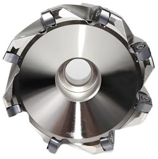 CNC MXG Hi-Feed Milling Cutterhead Rough and Fine Machining Planes,for ENMU1004 Carbide Insert Cutter Lathe Accessories(MXG-50-22-8T)
