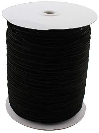 Perlin Samtband 20mm Samtbänder Samtborte Geschenkband Christmas 10 meter Weihnachtsband Geschenkverpackung Schmuckband Schleifenband Band Dekoband Bastelbedarf Blumenstrauß (Schwarz)