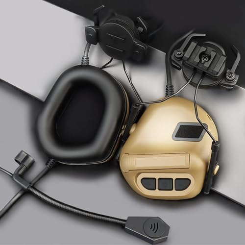 Zer one Outdoor Wasserdichtes Faltbares Taktik Mikrofon Kopfhörer für CS Combats Games