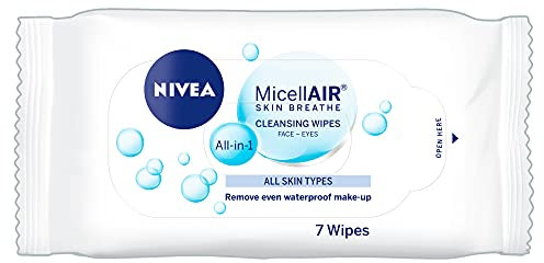NIVEA Micellar Wipes, 7 Count