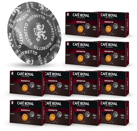 Café en Dosettes - Café Royal Pro | 12 x 50 - Compatibles avec les Machines à café Nespresso®* Professional - Saveur Ristretto