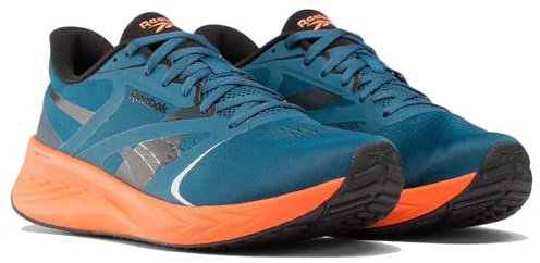 Reebok Herren Energen Tech Plus 2 Sneaker in Weiß, Escape Blue Black Super Coral, 40 EU