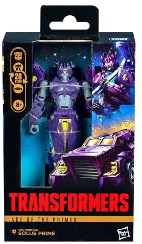 Transformers Age of The Primes Deluxe-Klasse The Thirteen Solus Prime Action-Figur