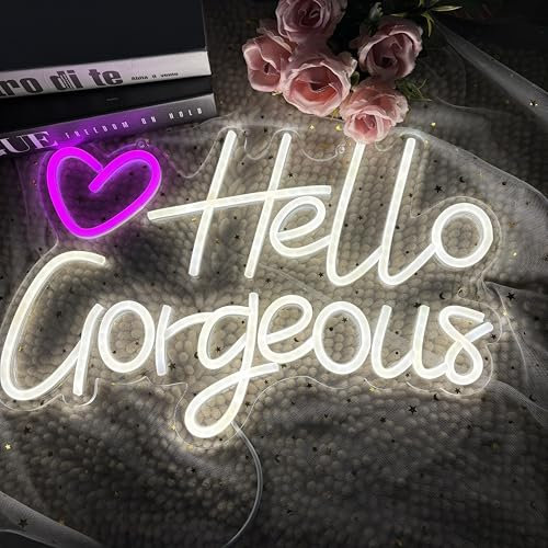 Bellissime luci al neon LED rosa per casa, matrimoni e compleanni. Bellissime luci al neon a LED rosa con porta USB.