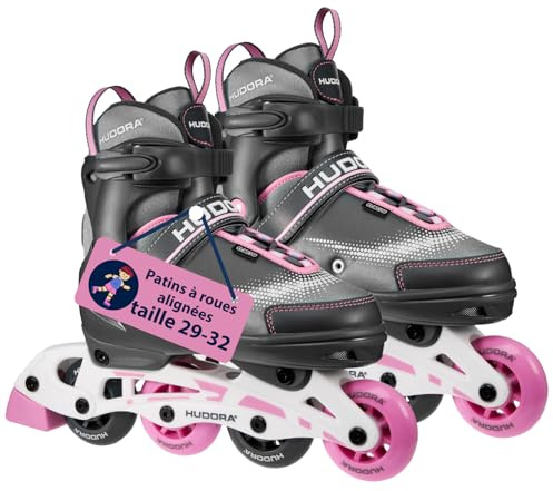 HUDORA Inlines-skridskor, Mia, magnolia, Gr. 29-32