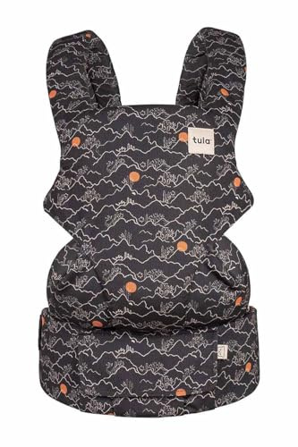 Tula Mesh Explore Babyskydd från födseln, 3-i-1 framåtvänd babyskydd, ergonomiskt, justerbart babyskydd (3,2-20,4 kg), Mojave