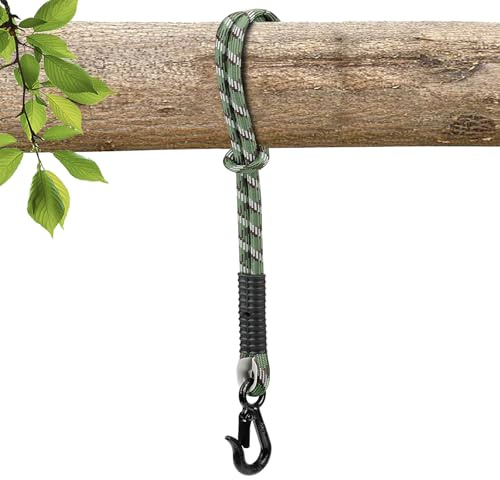 Yyiwhmy Schaukel, Schaukel Befestigung Seil Hängemattengurte Schaukel Befestigung Baumschaukel mit 2 Karabine, Polyester Befestigung für Schaukel, Hält bis zu 453kg (1 Stück, 165cm)
