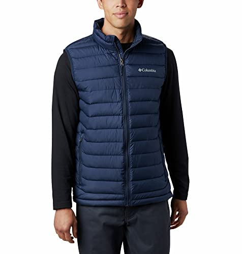 Columbia Powder Lite Vest, Gilet Uomo, Collegiate Navy, M