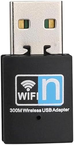 Xingdianfu Adattatore USB Wireless 300 Mbit IEEE 802.11b/g/n per Windows 10/8.1/8/7/XP, Mac OS, Linux