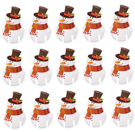 CIMAXIC 100 Pièces Marqueur De Verre à Vin Rouge Marqueurs De Verre De Noël Charmes De Verre à Vin De Étiquette De Étiquette De Boisson Cotillons Étiqueter Le Signe