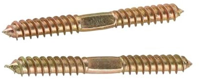 20/30/50/100 Stück Stockschrauben aus Kohlenstoffstahl, Dübel for Holz und Metall, doppelseitig, Möbelbefestigung, selbstschneidende Schrauben, Holzgewindebolzen(M8x100(20pcs))