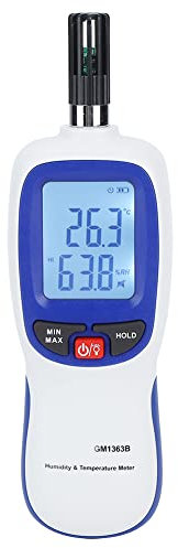Termo higrómetro Digital portátil LCD Mini Temperatura y medidor de Humedad Medidor de la sonda del Sensor de Alta precisión para la Industria Agricultura Pantalla de