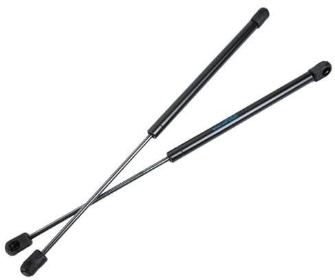 ZSHYTWE Gasdruckdämpfer 1 Paar Heckkofferraum Gasdruckfedern Lift Unterstützt Streben Stoßdämpfer Für Peugeot 206 Für CC Für Cabriolet Cabrio 2000-2011 Gasfedern Heckklappenstoßdämpfer