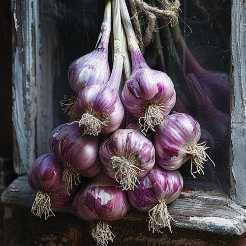 KnoblauchSamen-Pflanzknoblauch,geschenke für gartenliebhaber balkonpflanzen,gartendeko für draußen bio saatgut,500pcs