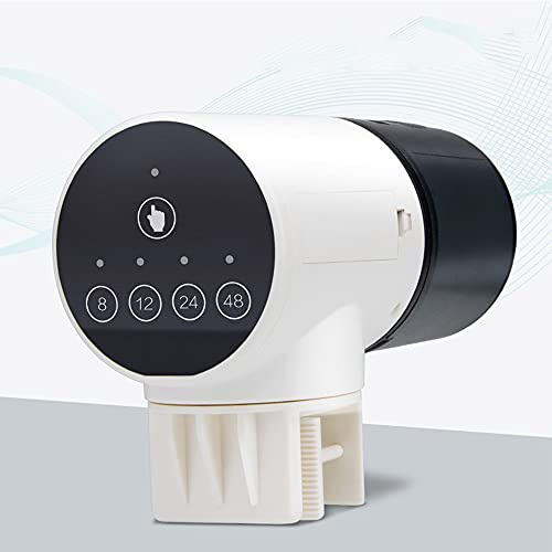 FUNAT Alimentador Automático para Acuarios, Dispensador Automático de Alimentos Programable para Pescado, Dispensador De Comida para Peces Programable