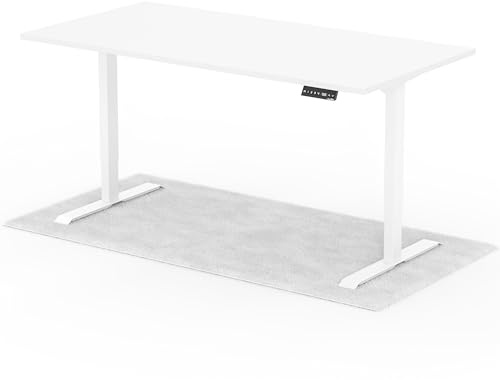 Standable Desk Höhenverstellbarer Schreibtisch 180 x 90 cm I elektrischer Office Table mit 4 Speicherstufen I Schreibtisch höheneinstellbar 70-120 cm I ergonomischer Büro-Tisch
