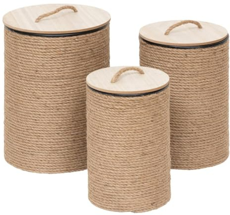 Atmosphera - Truhe bill beige d36 x h49,5cm