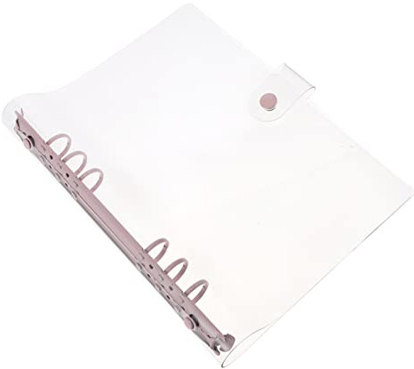 HONMEET Binderringe Loseblattbinderringe Ringbuchbinder Mit Einband Aus Hochwertigem Für Notizblockclip Und Buchklammerbinder