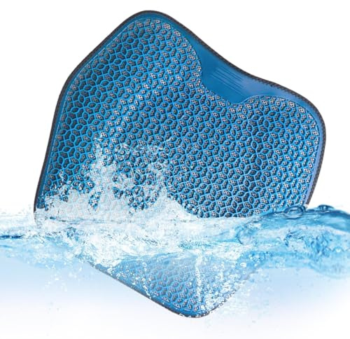 Youding Cuscino per seduta in gel, cuscino per seduta in gel a d'ape