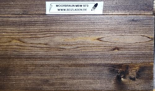 Beize, Holzbeize, Wasserbeize moorbraun MBW 973 (moorbraun MBW 973, 100 ml)