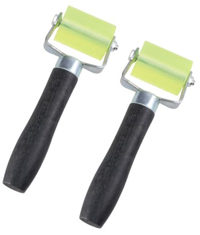 WATIIFUFU 2stücke Tapetenroller Mit Nahtroller-werkzeug Für Tapezierarbeiten Wiederverwendbar Aus Robustem Material Ergonomischer Griff Für Komfortable Anwendung