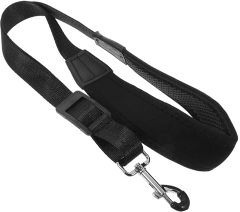 ERINGOGO Saxophon Nackengurt Verstellbar Aus Nylon Mit Metallhaken Für Alto Und Tenor Saxophon Sicher Und Komfortabel Für Reisen Und Outdoor Einsatz