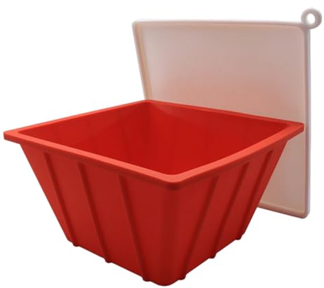 Bath Ice Mould, Large Ice Mold - Cold Dive Bathtub Silicone Ice Mould,Freezer Drinks Cooling Accessory Leak Proof Tray Nit Attack with Lid for Camping,