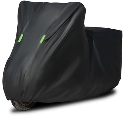 Fundas Motos para Yamaha YZF- R6 YZFR6 YZF R6, Protector UV Cubierta Motocicleta Impermeable Scooter Exterior/Interior,Black