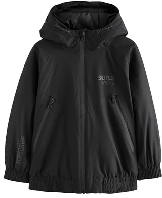 NEXT Jungen Wasserdichter Blouson Schwarz 164