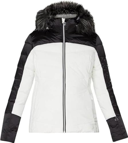 McKINLEY Damen Daryl Jacke, White/Black Night, 42