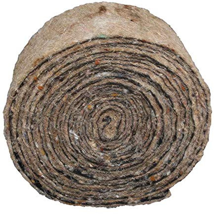 LOWENERGIE Rotolo isolante per tubi in feltro di lana, 7 m, 15 mm, 22 mm, 28 mm (1)