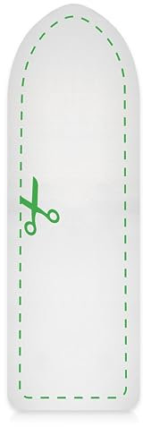 SimplySmooth Bügelbrett Polsterung 150x55cm extra dick (8mm) gepolstert [700gr/m²] - Zuschneidbare Bügeltisch Auflage für Dampfbügeleisen geeignet - Unterlage für Bügelbrettbezüge in XXL