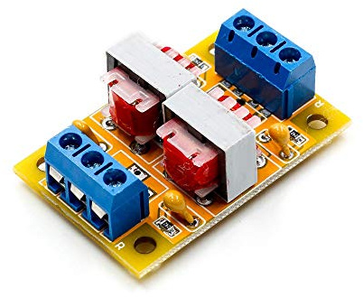 iHaospace HiFi Audio Stereo Isolator Acoustic Noise Isolation Eliminate Current Sound Interference Filter Isolation Ground Loop Suppressor