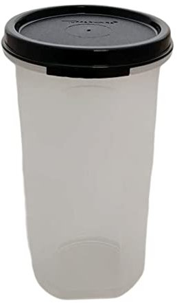 Tupperware Circular Boîte ronde pour dosettes de café 650 ml Noir