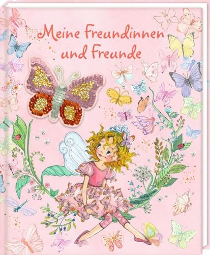 Freundebuch - Meine Freundinnen und Freunde: mit Wendepailletten-Patch (Prinzessin Lillifee)