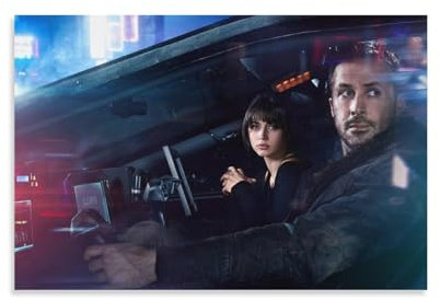 Voliko Filmposter Blade Runner 2049, Druck, Fotokunst, Malerei, Leinwand, Poster, moderne Dekoration, Poster, 30 x 45 cm