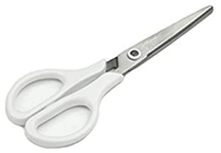 Ciseaux de cuisine multifonctions, poignée blanche confortable, ciseaux ménagers en acier inoxydable Fusion, ensemble 1 pièce Scisso (Bianco)