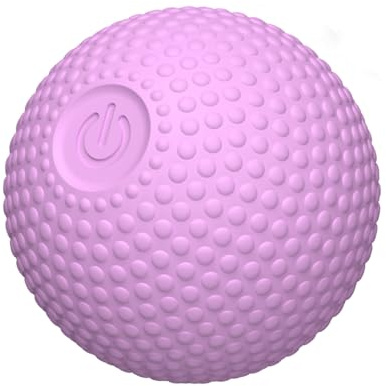MEXITOP Massage Ball, Heated Vibrating Massage Ball 120℉ Electric Vibration Ball for Physical Therapy Massage Fascia Ball for Deep Tissue Massage Mini Size - Purple