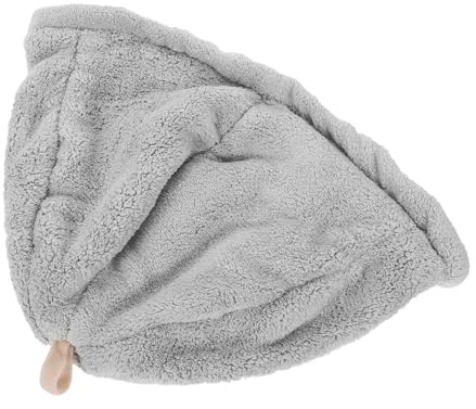 KAILIKETIY Cappello da Sauna in Pile Corallo per Donna Cappello da Bagno Traspirante e Antisudore Stile Semplice per Bagno e Sauna Colore Casuale