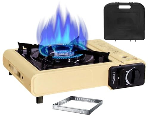 Cuisinière de camping - Cuisinière Camping - Fornellos Portable Extérieur - Outils de cuisine pour jardin, plage, pique-nique, camping en camping-car, voyages sur route, fêtes dans le jardin, pêche