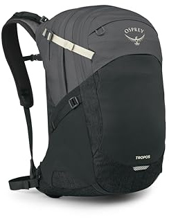 Osprey Tropos Phantom Grey Heather OS | Pendlerrucksack, Alltagstasche, Campus-Pack, Laptop-Tragetasche, graue Farbe, OS-Größe
