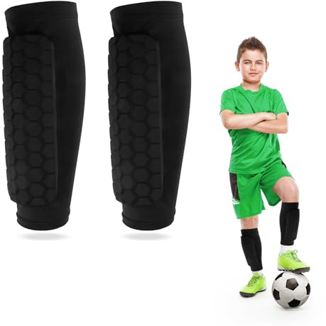 Parastinchi per bambini, per calcio, comfort e protezione durante il gioco, ideale per ragazzi e ragazze