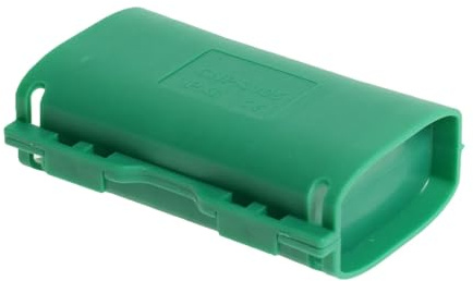 Hermetische Abzweigdose IP68 mit Gel – grün, für Innen- & Außenbereich, 1 Stück (74/46,2/26mm)