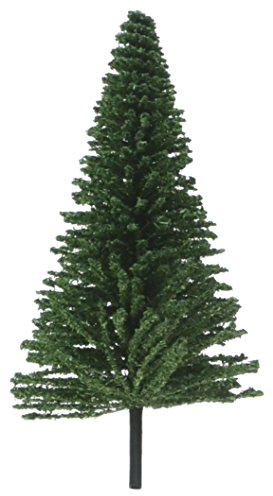 NOCH Stecktannen, Modellbau Bäume, ideale Waldszene Dekoration für H0 und TT, 25 Stück 5-14 cm